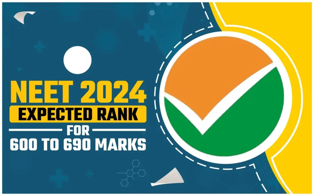 NEET 2024 Expected Rank for 600 to 690 Marks