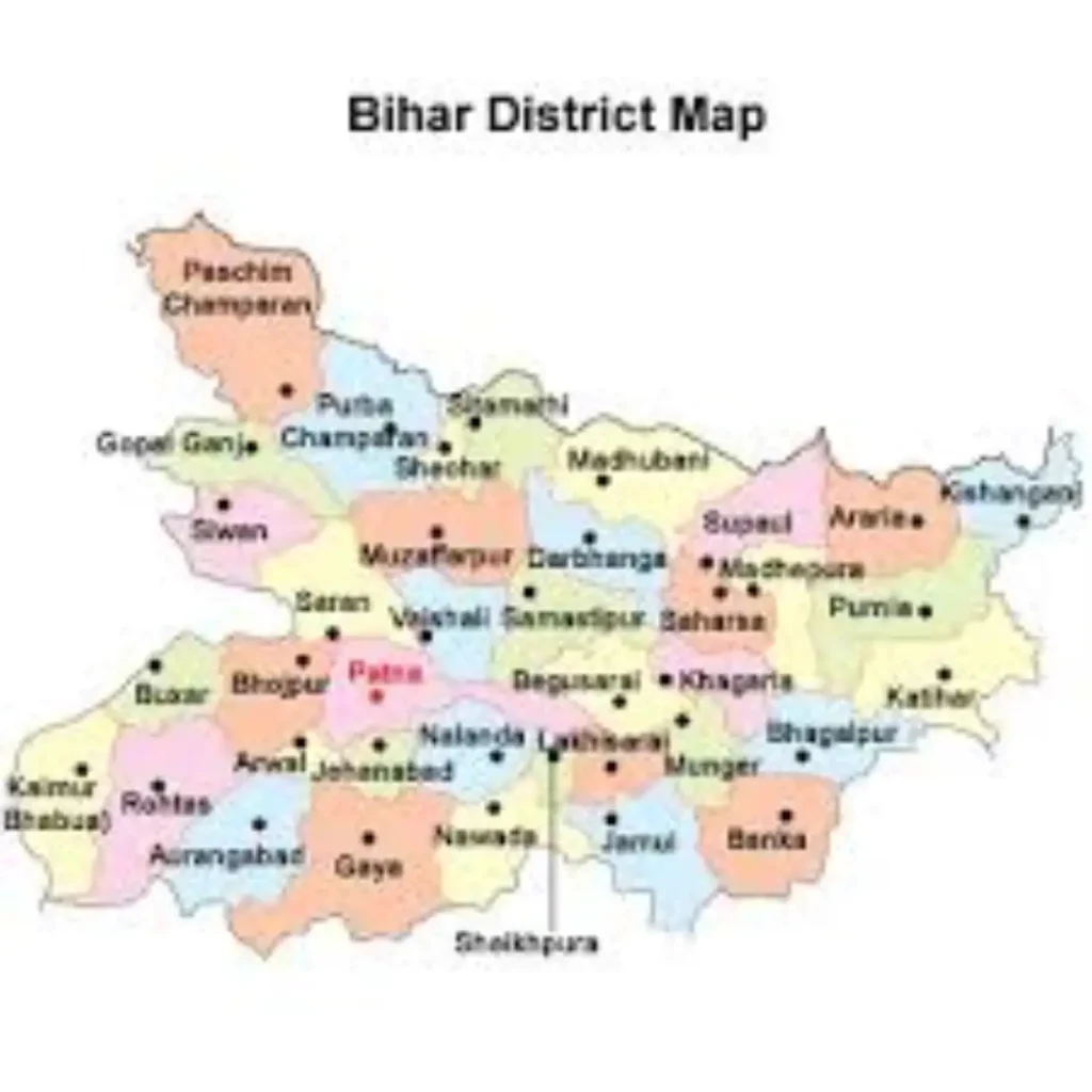 List of Districts in Bihar