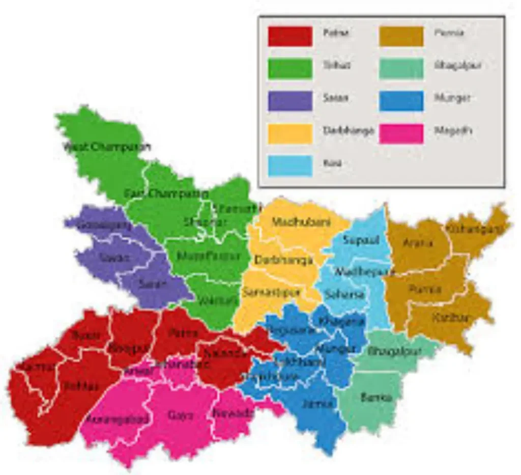 List of Districts in Bihar