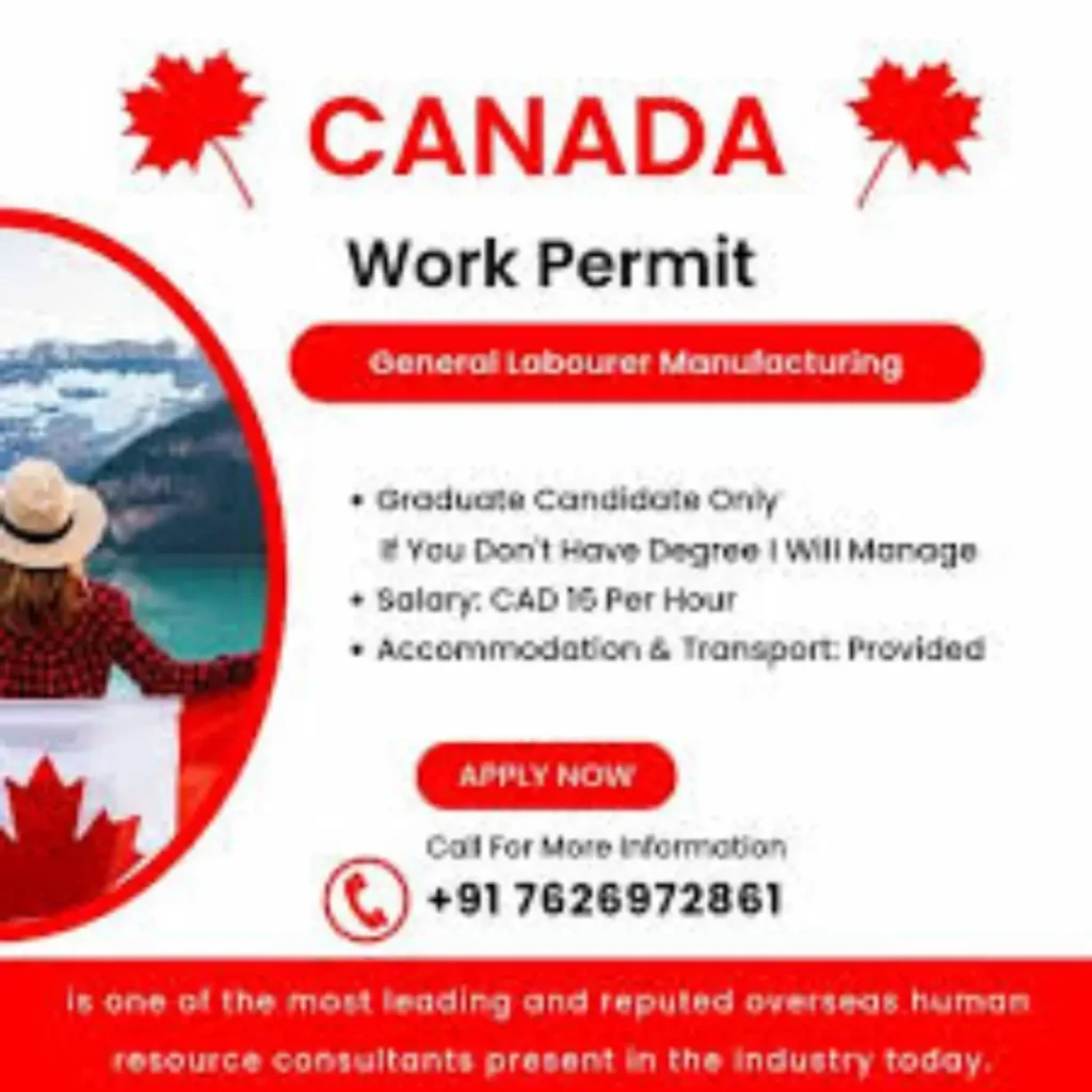 Canada Work Permit for Indians