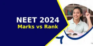 NEET 2024 Marks vs Rank