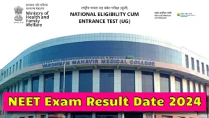 NEET UG Result Date