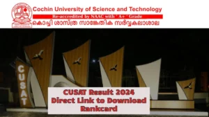 CUSAT Result